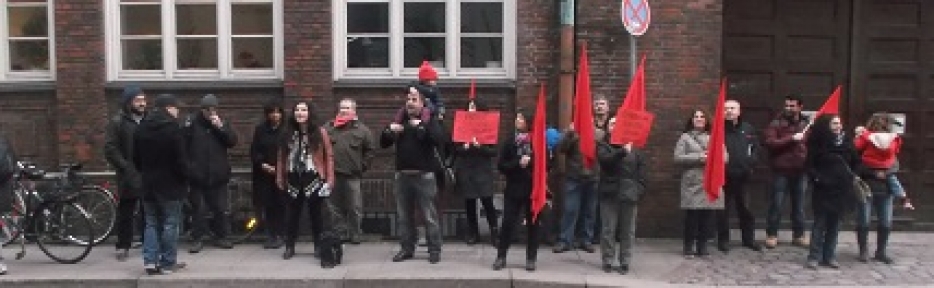 Yunanistan'daki Gözaltılar Hamburg'da Protesto Edildi