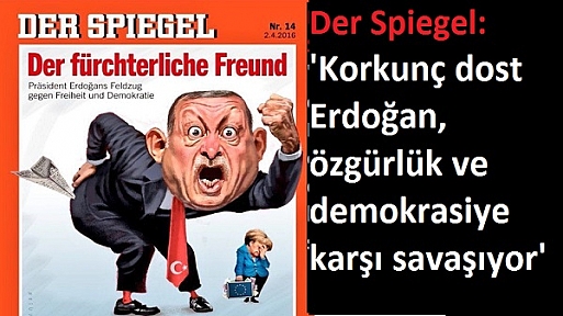 Der Spiegel: 'Erdoğan özgürlük ve demokrasiye karşı savaş açtı'