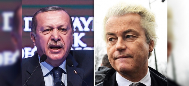 'Wilders Erdoğan ile horoz dövüşünden medet umuyor'