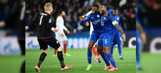 Şampiyonlar Ligi'nde sürpriz çeyrek finalist: Leicester City