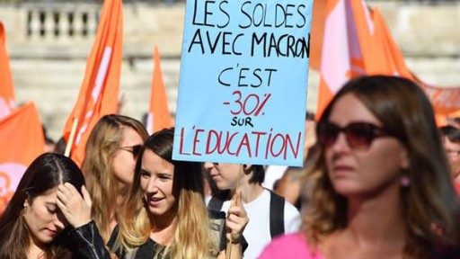 Fransa’da milyonlarca memurdan grev ve protesto