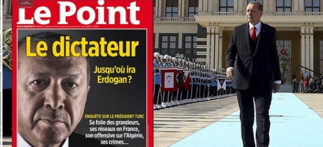 Le Point dergisinin 'Diktatör' kapağı: Erdoğan yeni Hitler mi?