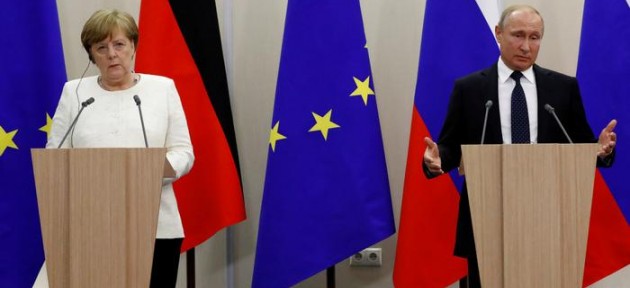 Merkel ile görüşen Putin'den Avrupa ülkelerine çağrı
