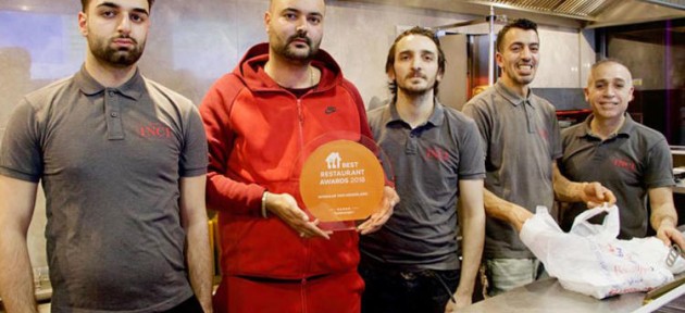 Rotterdam’ın ‘En Kaliteli Pizza’ ödülüne layık görüldü