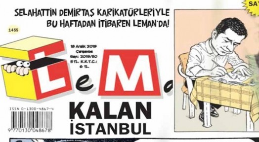 Selahattin Demirtaş, Leman dergisinde çizmeye başladı