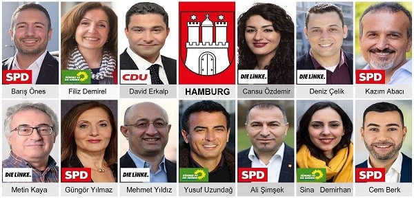 Hamburg'da 4'ü kadın 13 aday eyalet meclisine seçildi