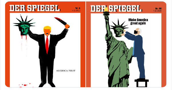 Der Spiegel: Trump'ın kestiği kafayı Biden geri taktı