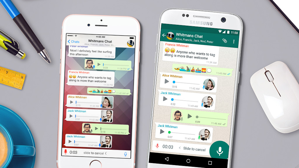 Whatsapp'ta yeni renk dönemi: iOS da geliyor