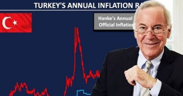 Ekonomist Hanke, Erdoğan'ın  ‘sahtekarlık’ yapığını yazdı