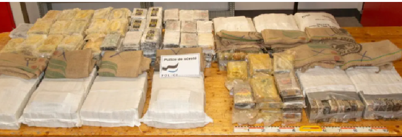 İsviçre, Brezilya'dan gelen 500 kilogram kokaine el koydu