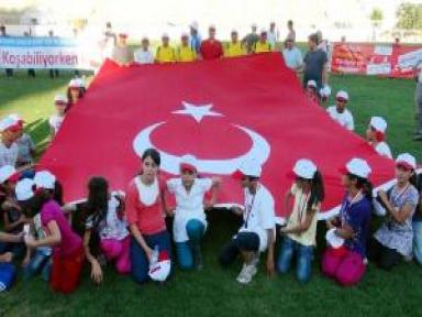 Şanlıurfa'da, 'olimpik Gün Yürüyüşü' Yapıldı