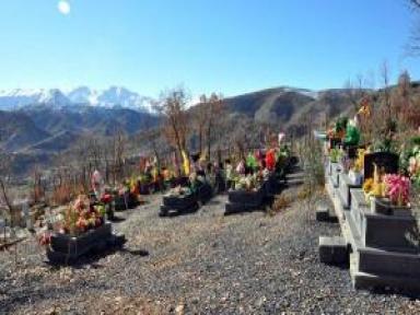 Gülyazı Köyü'ndeki 34 Mezar Çiçeklerle Donatıldı