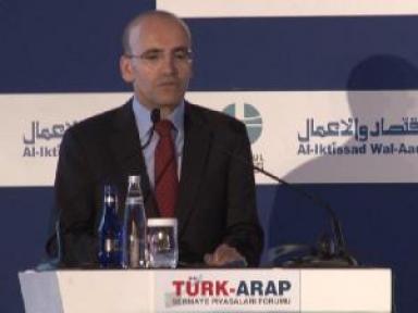 Maliye Bakanı Şimşek, Türk-arap Sermaye Piyasaları Forumu'nda Konuştu