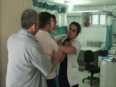 Hastanede 'doktoru Dayaktan Kurtarma' Tatbikatı