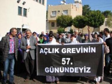 Viranşehir'de Bdp'liler Mitinge İzin Verilmemesini Protesto Etti