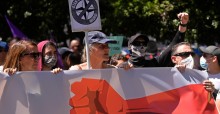 İspanya’da binlerce kişi NATO Zirvesi'ni protesto etti